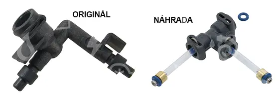 distributor / sestava kolínka kávovaru Bosch-Siemens, NÁHRADA ZA ORIGINÁL
